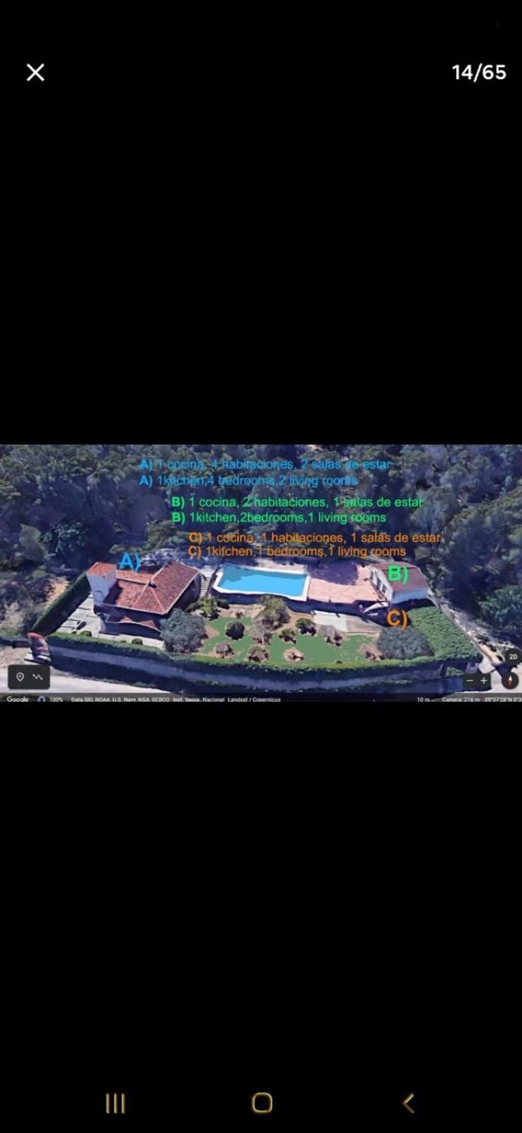 Bedroom With Private Bathroom And Two-Bedroom Family Suite In Quiet Forest Country House 80M2 Large Swimming Pool Music Town Lliria The Garden And Swimmingpool And Garden Are Shared Exterior foto